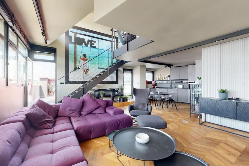 Апартаменти Stylovy Loft S Ohromnou Terasou Братислава Екстер'єр фото