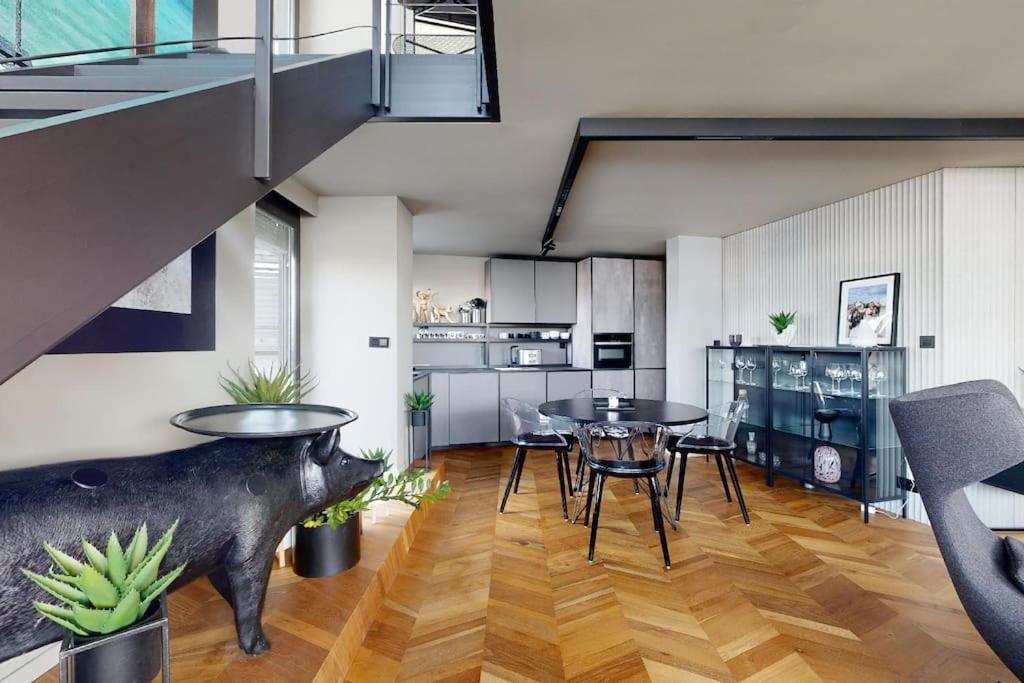 Апартаменти Stylovy Loft S Ohromnou Terasou Братислава Екстер'єр фото